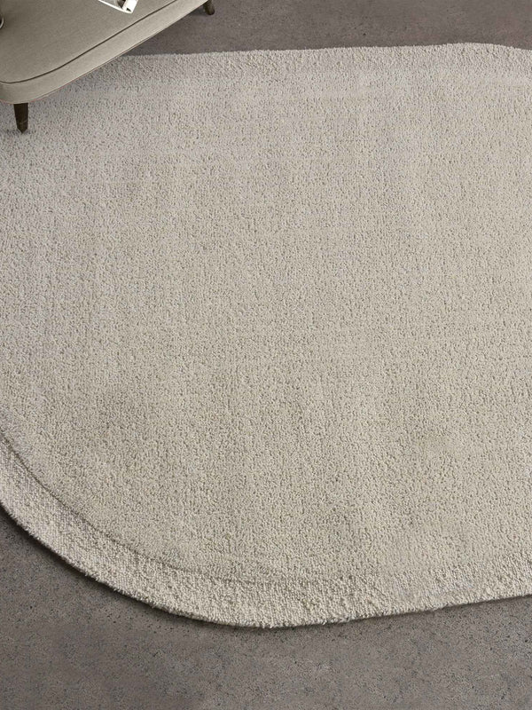 GUADIANA RUG - IVORY- WOOL, HAND WOVEN, OVER TUFTED