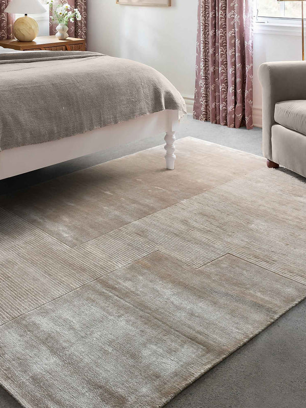 HALEDON RUG - VISCOSE/ BEIGE