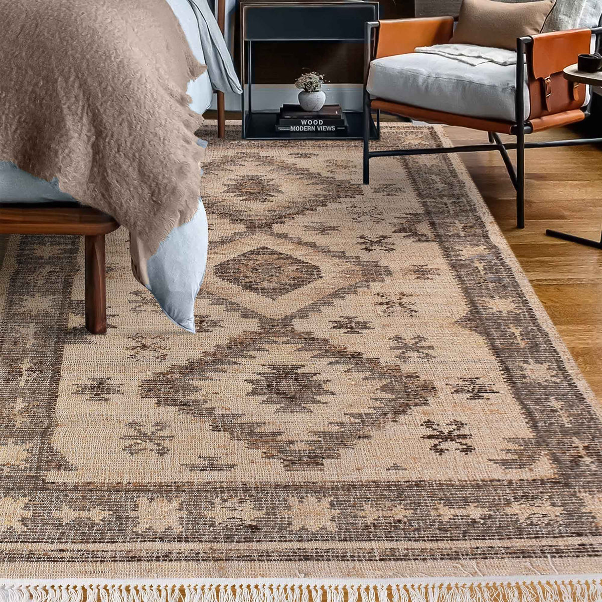 HARIYO-II RUG - JUTE/ WOOL