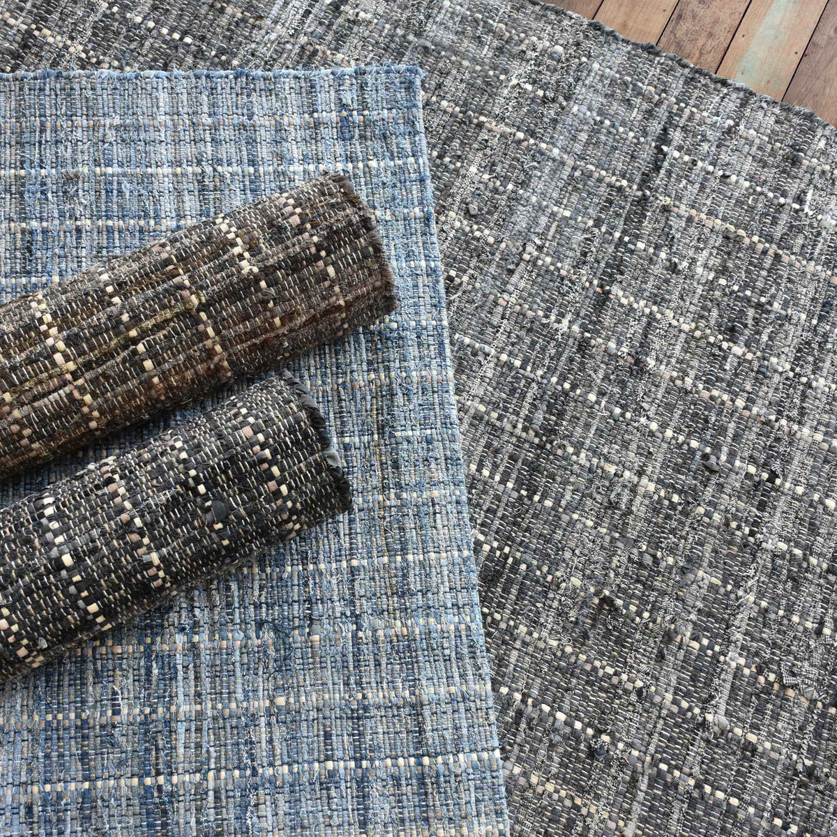 HARRIER RUG - RECYCLED FABRIC/ HEMP
