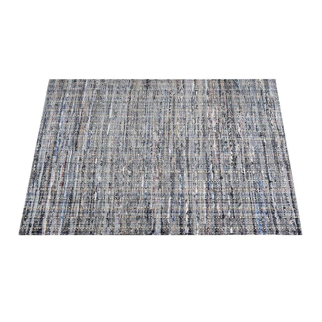 Area Rug, Bedroom Rug, Living Room Rug, Living Area Rug, Indian Rug, Office Carpet, Office Rug, Shop Rug Online, Recycled Fabric, Hemp, Blue, Pitloom, Flat Weave, Textured