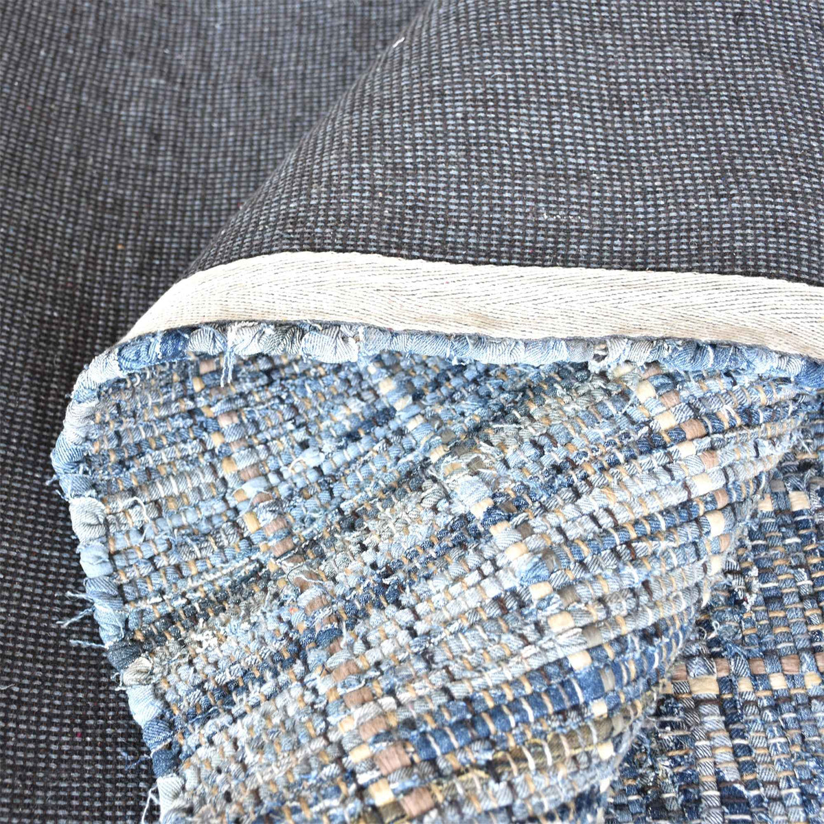 HARRIER RUG - RECYCLED FABRIC/ HEMP