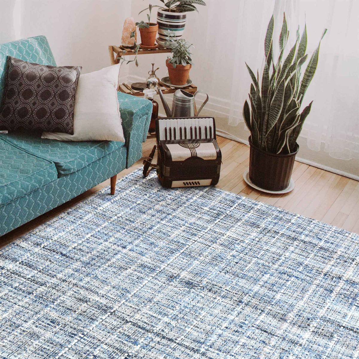 HARRIER RUG - RECYCLED FABRIC/ HEMP