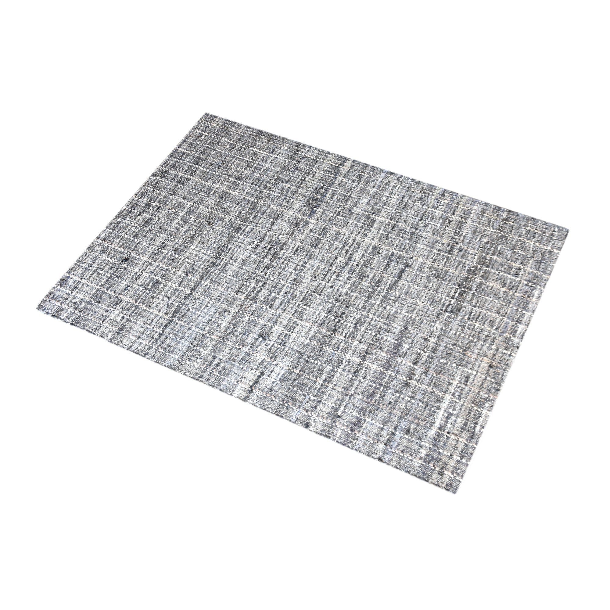 Area Rug, Bedroom Rug, Living Room Rug, Living Area Rug, Indian Rug, Office Carpet, Office Rug, Shop Rug Online, Recycled Fabric, Hemp, Grey, Pitloom, Flat Weave, Textured