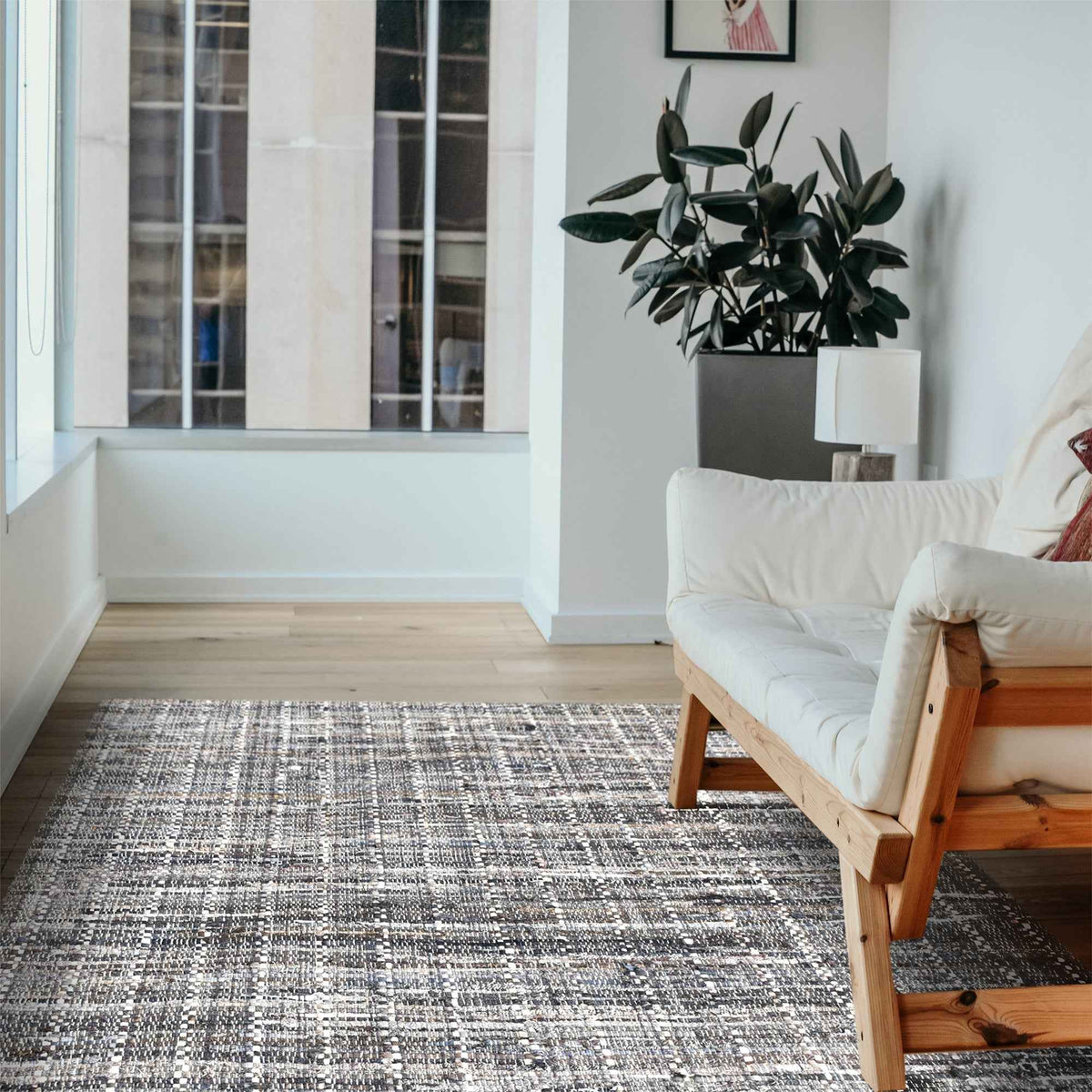 HARRIER RUG - RECYCLED FABRIC/ HEMP