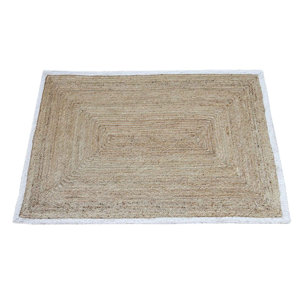 Monolith & Heart Haruno Hand-Woven Hemp & Recycled Fabric Rug, Multiple Colours