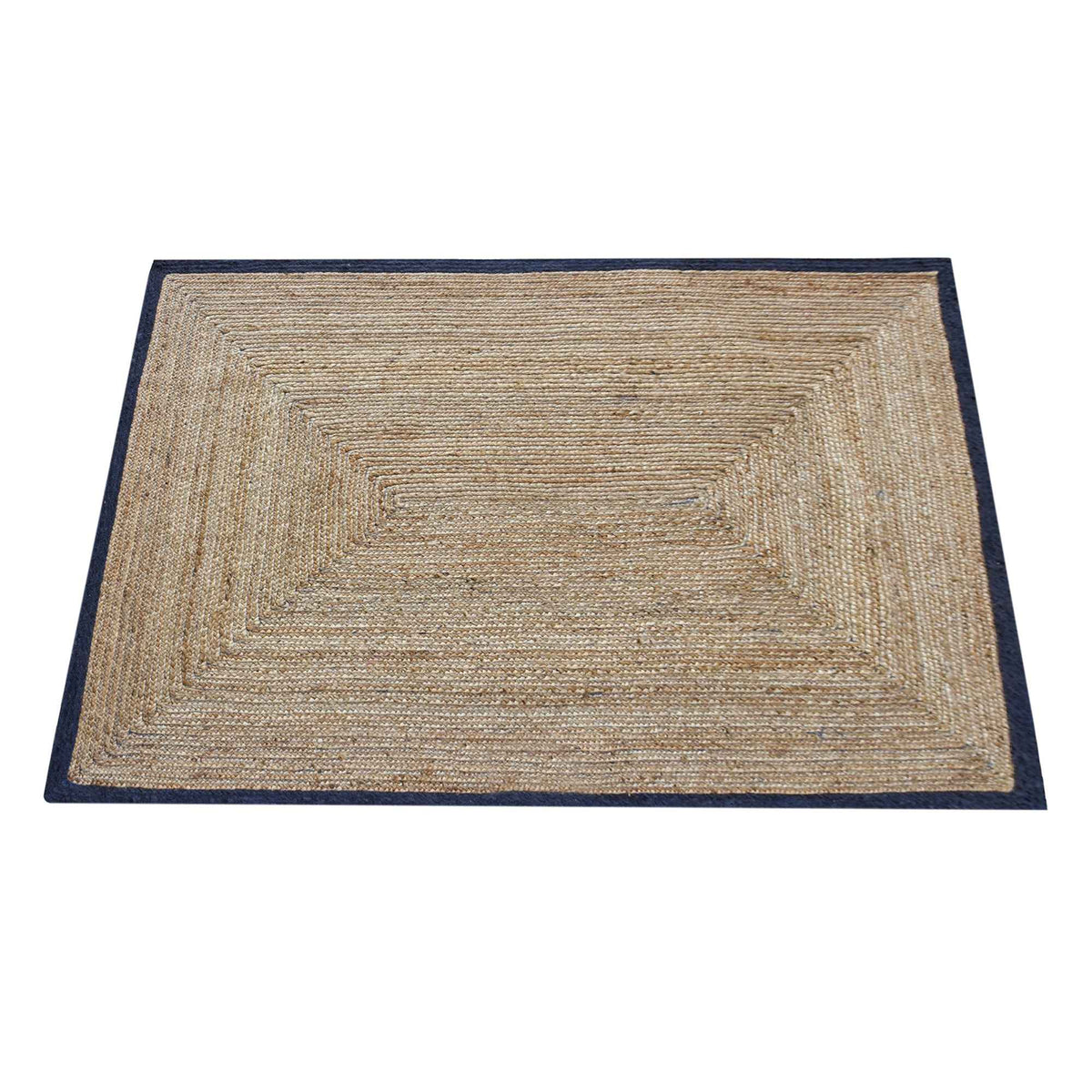 Monolith & Heart Haruno Hand-Woven Hemp & Recycled Fabric Rug, Multiple Colours