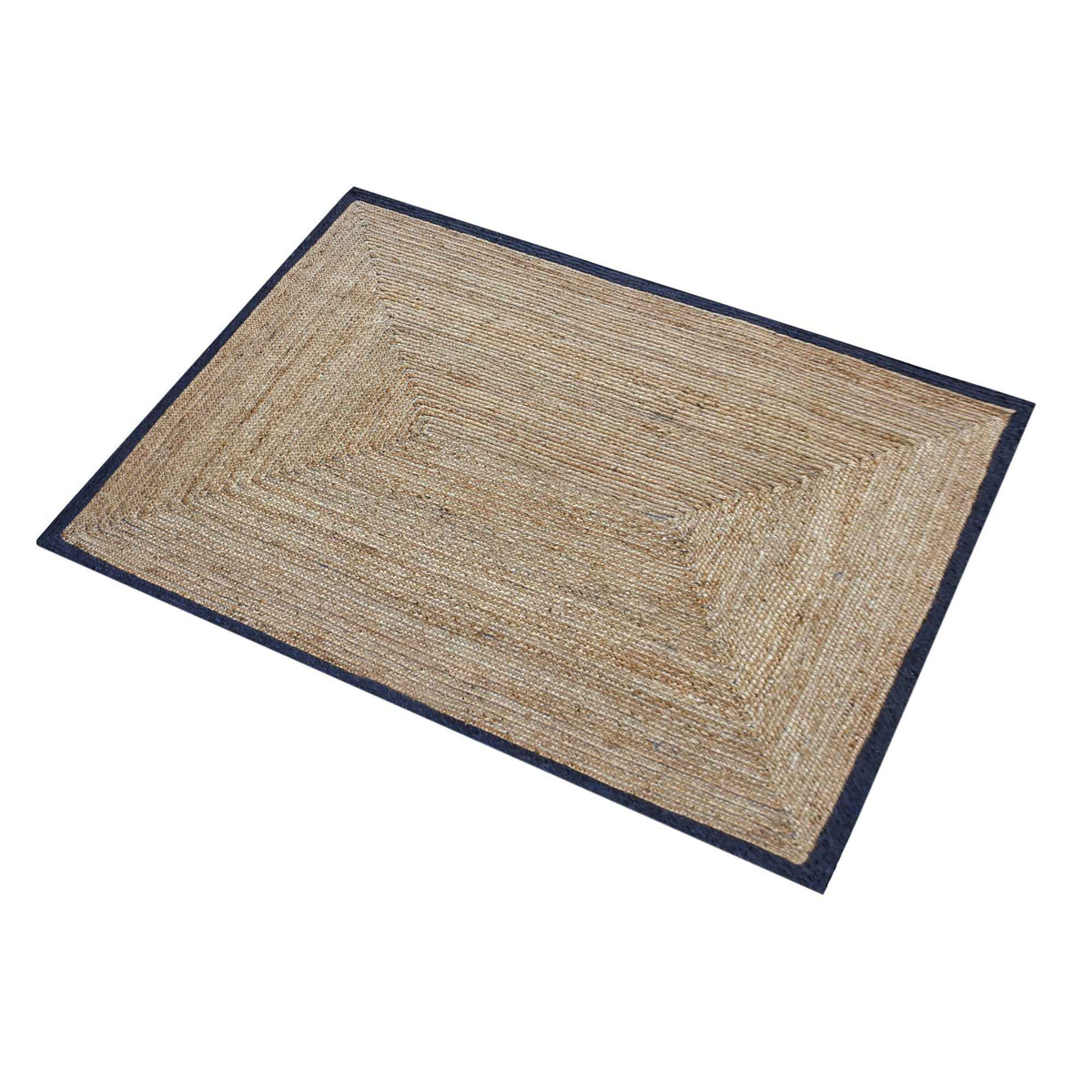 Monolith & Heart Haruno Hand-Woven Hemp & Recycled Fabric Rug, Multiple Colours