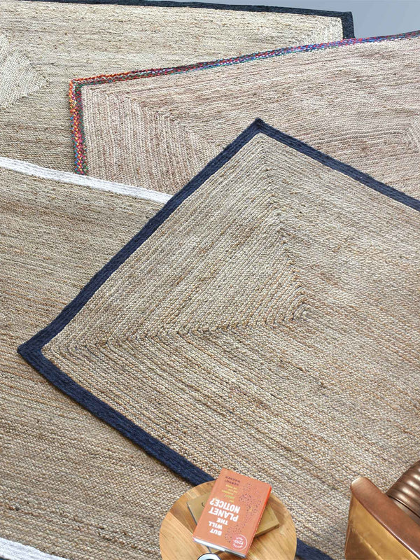 HARUNO RUG - HEMP/ RECYCLED FABRIC