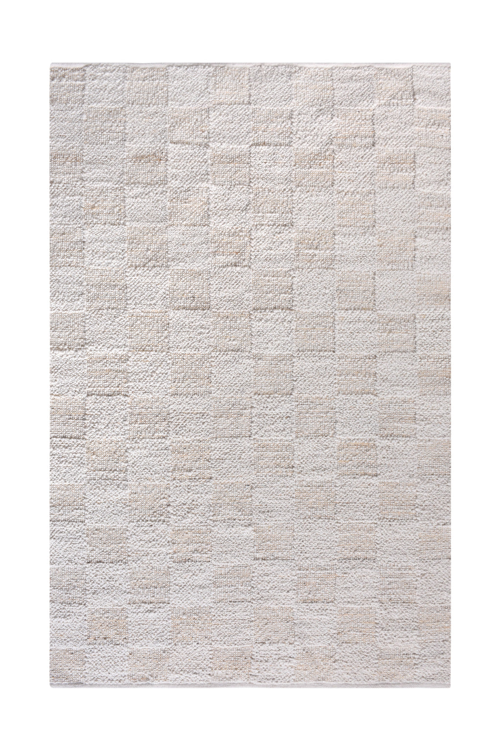 HOREZU RUG - NATURAL/IVORY - HANDWOVEN - WOOL/JUTE