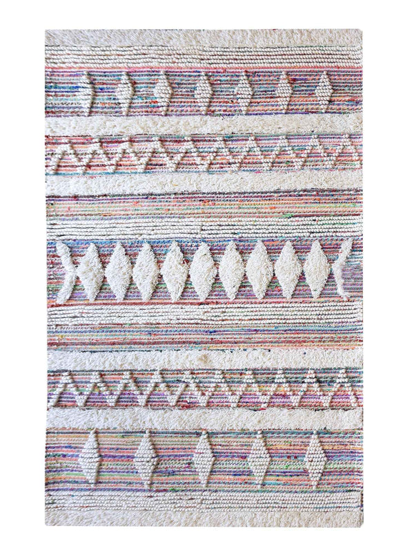 HYRAX RUG - WOOL/ RECYCLED FABRIC