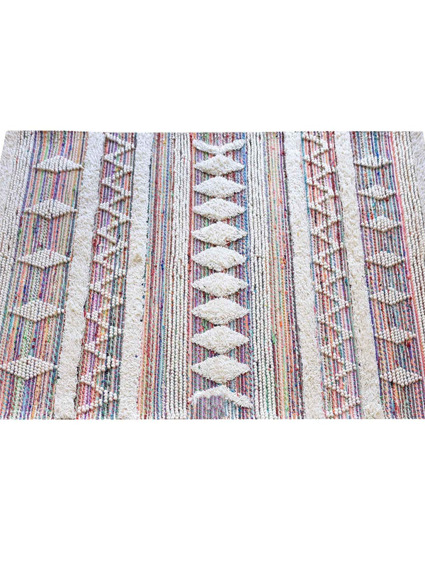 HYRAX RUG - WOOL/ RECYCLED FABRIC