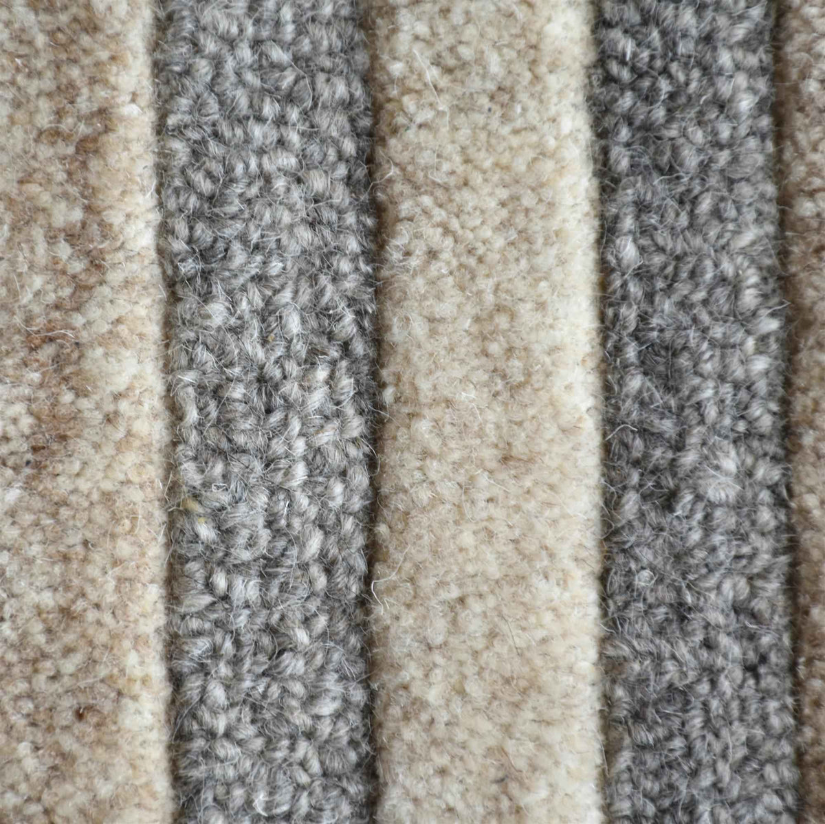 Monolith & Heart Integra Hand-Tufted Wool Rug, Beige & Natural White