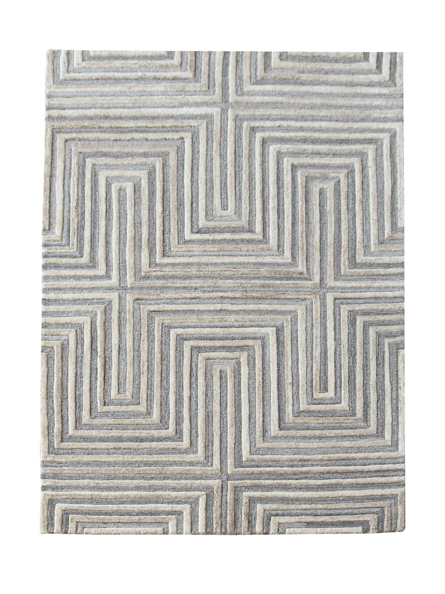 Area Rug, Bedroom Rug, Living Room Rug, Living Area Rug, Indian Rug, Office Carpet, Office Rug, Shop Rug Online, Wool, Beige, Natural White, Hand tufted, Cut And Loop, contemporary