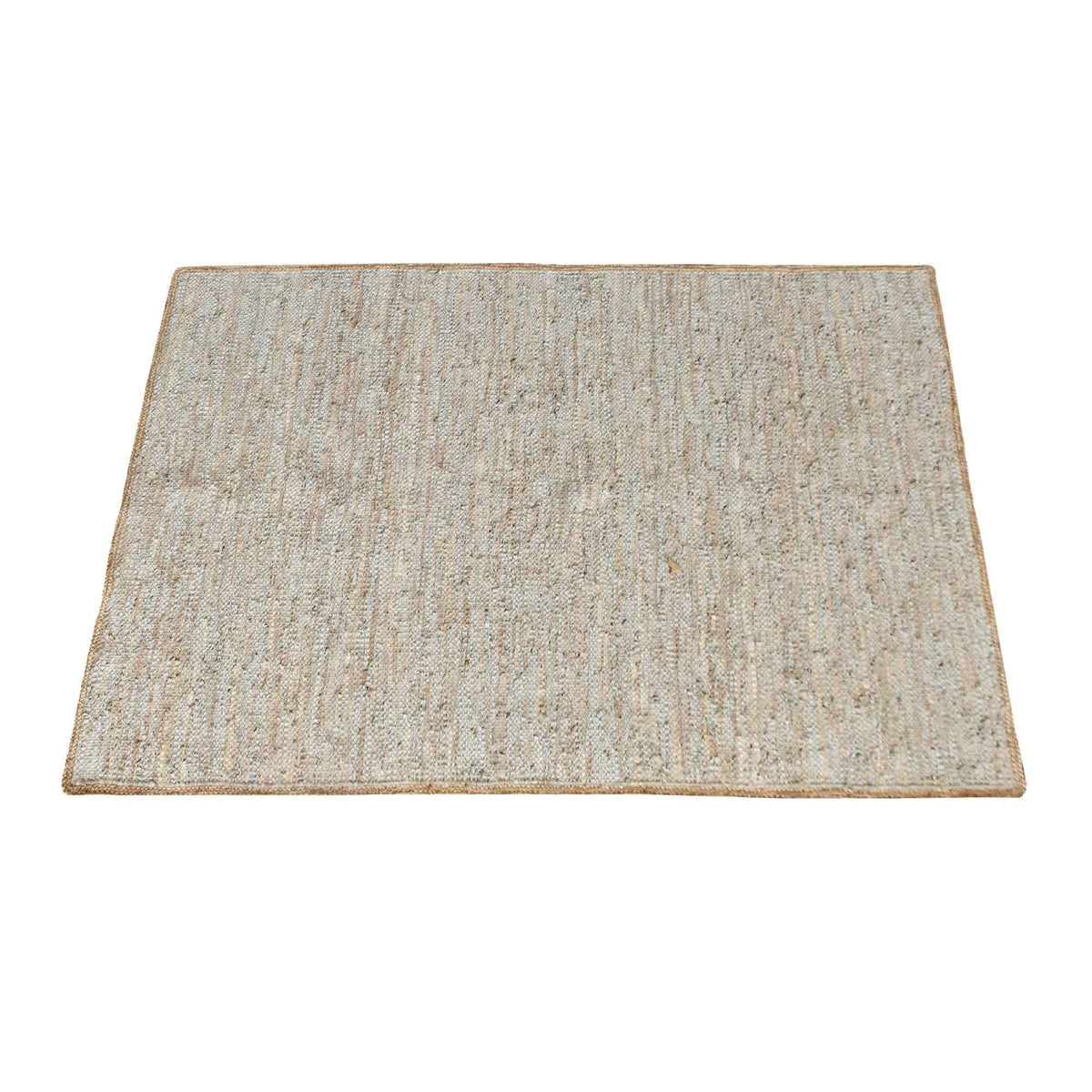 JACMEL RUG - HEMP/ LEATHER
