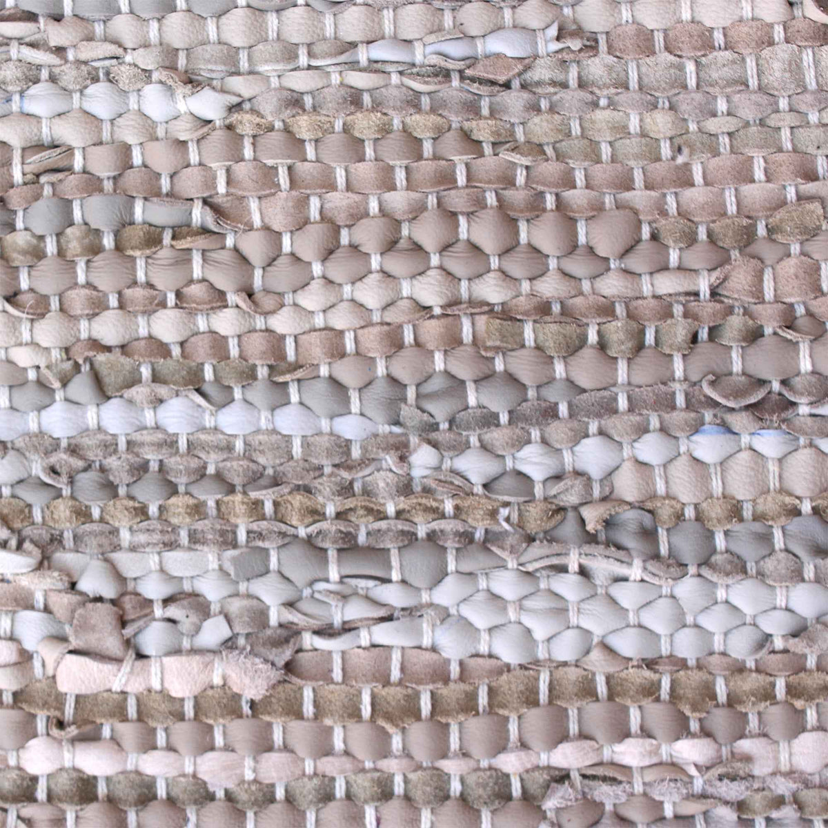 JACMEL RUG - HEMP/ LEATHER