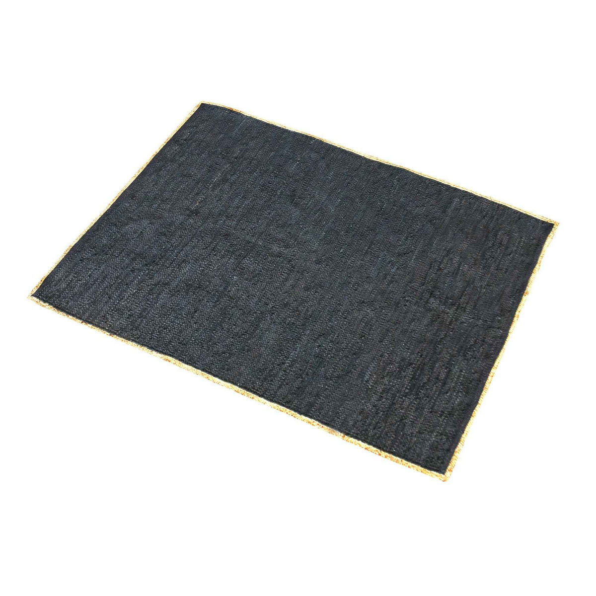 JACMEL RUG - HEMP/ LEATHER