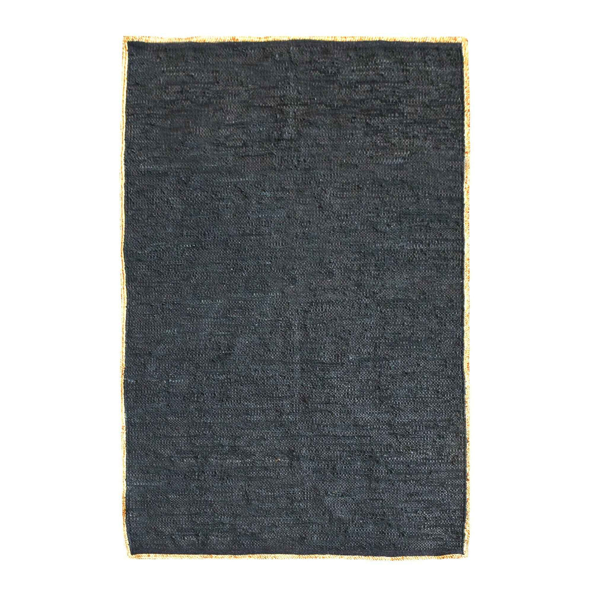 JACMEL RUG - HEMP/ LEATHER
