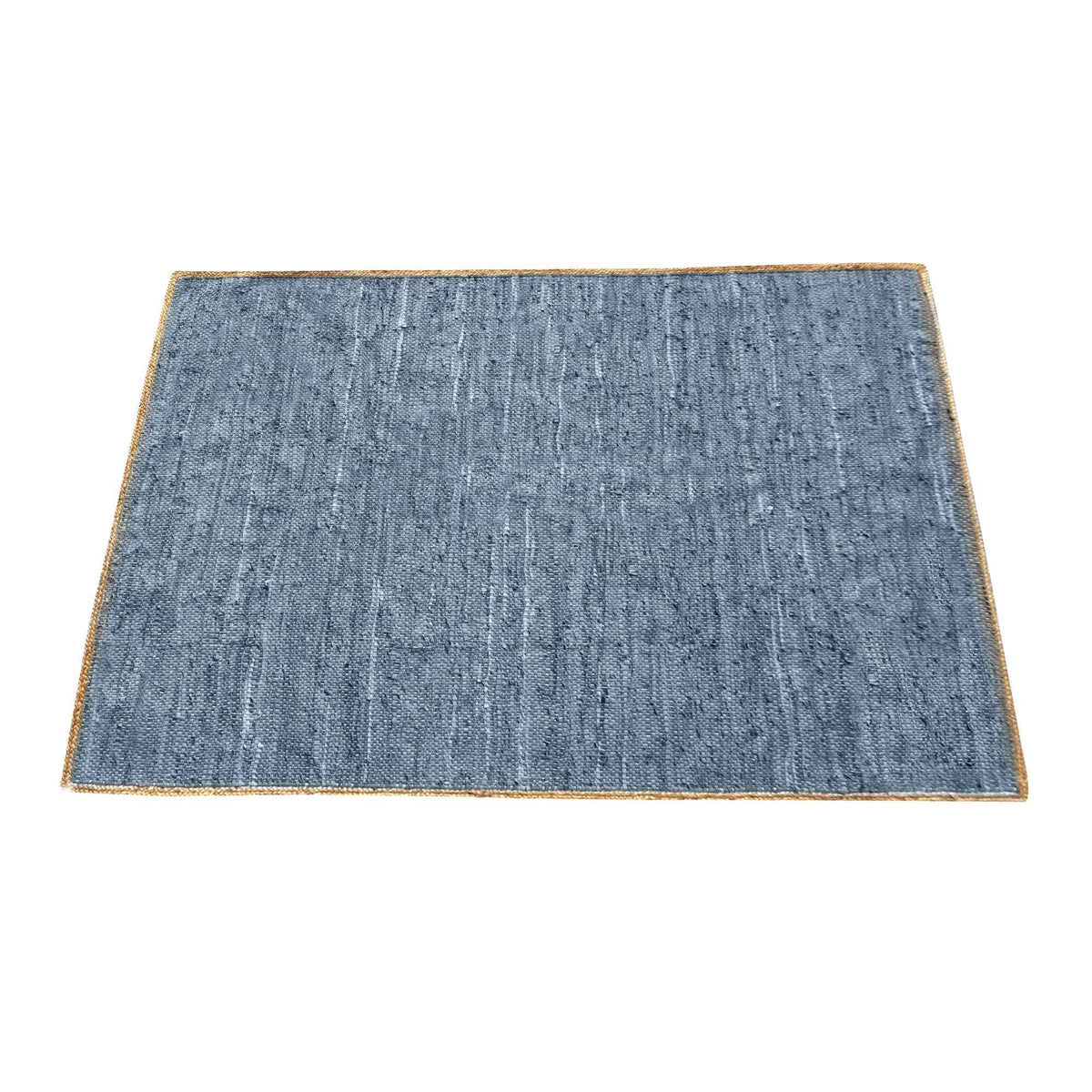 JACMEL RUG - HEMP/ LEATHER