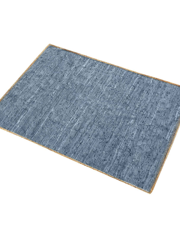 JACMEL RUG - HEMP/ LEATHER