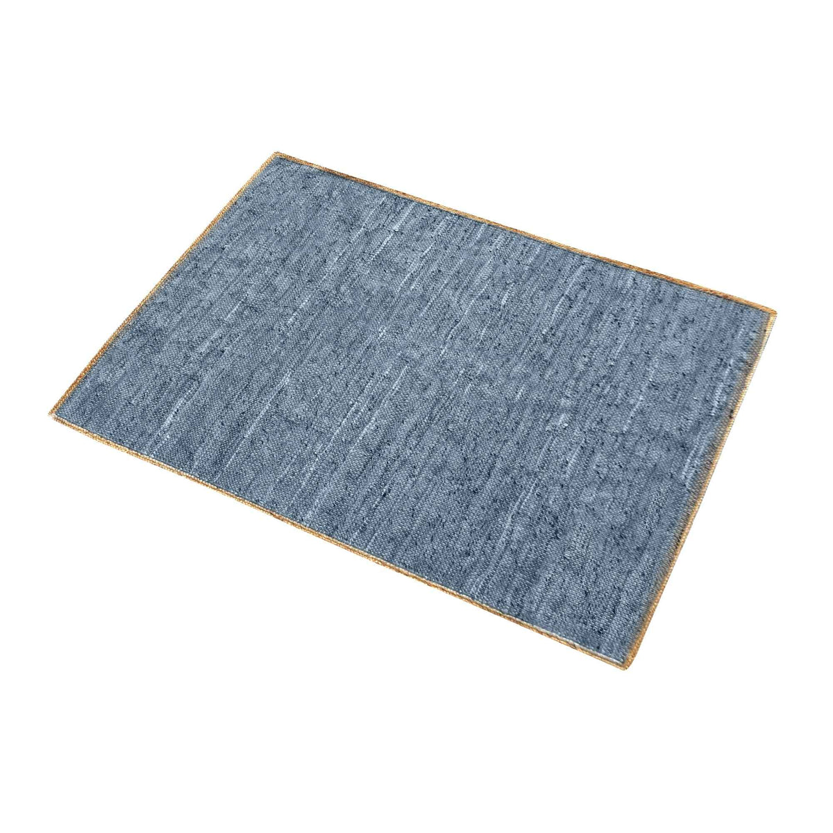 JACMEL RUG - HEMP/ LEATHER