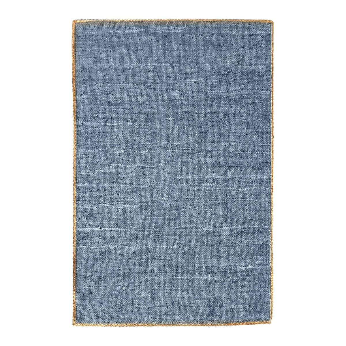 JACMEL RUG - HEMP/ LEATHER