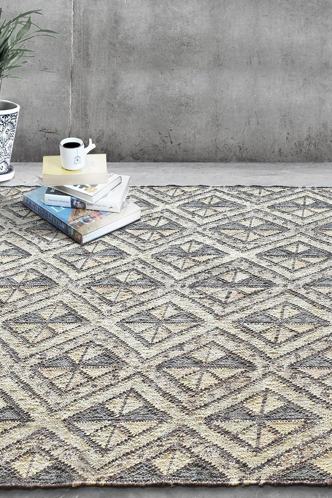jaubert hemp rug in linen and natural color