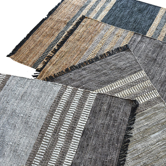 Area Rug, Bedroom Rug, Living Room Rug, Living Area Rug, Indian Rug, Office Carpet, Office Rug, Shop Rug Online, Leather, Hemp, Pitloom, Flat Weave, Textured