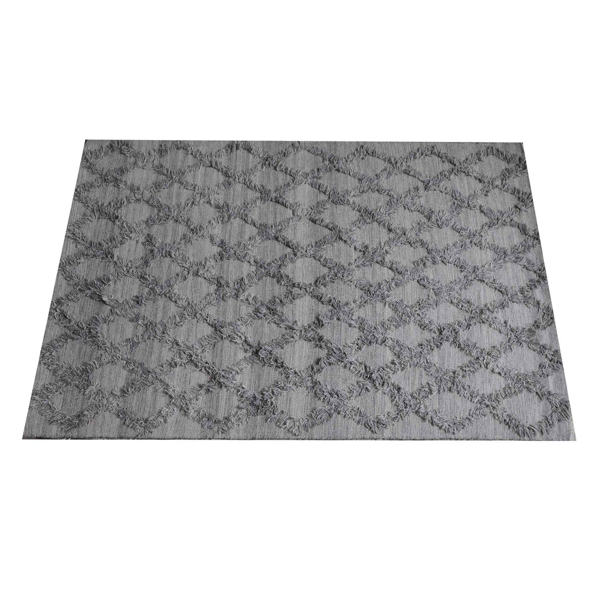 Monolith & Heart Jucar Flatwoven Wool & Linen Rug, Multiple Colours