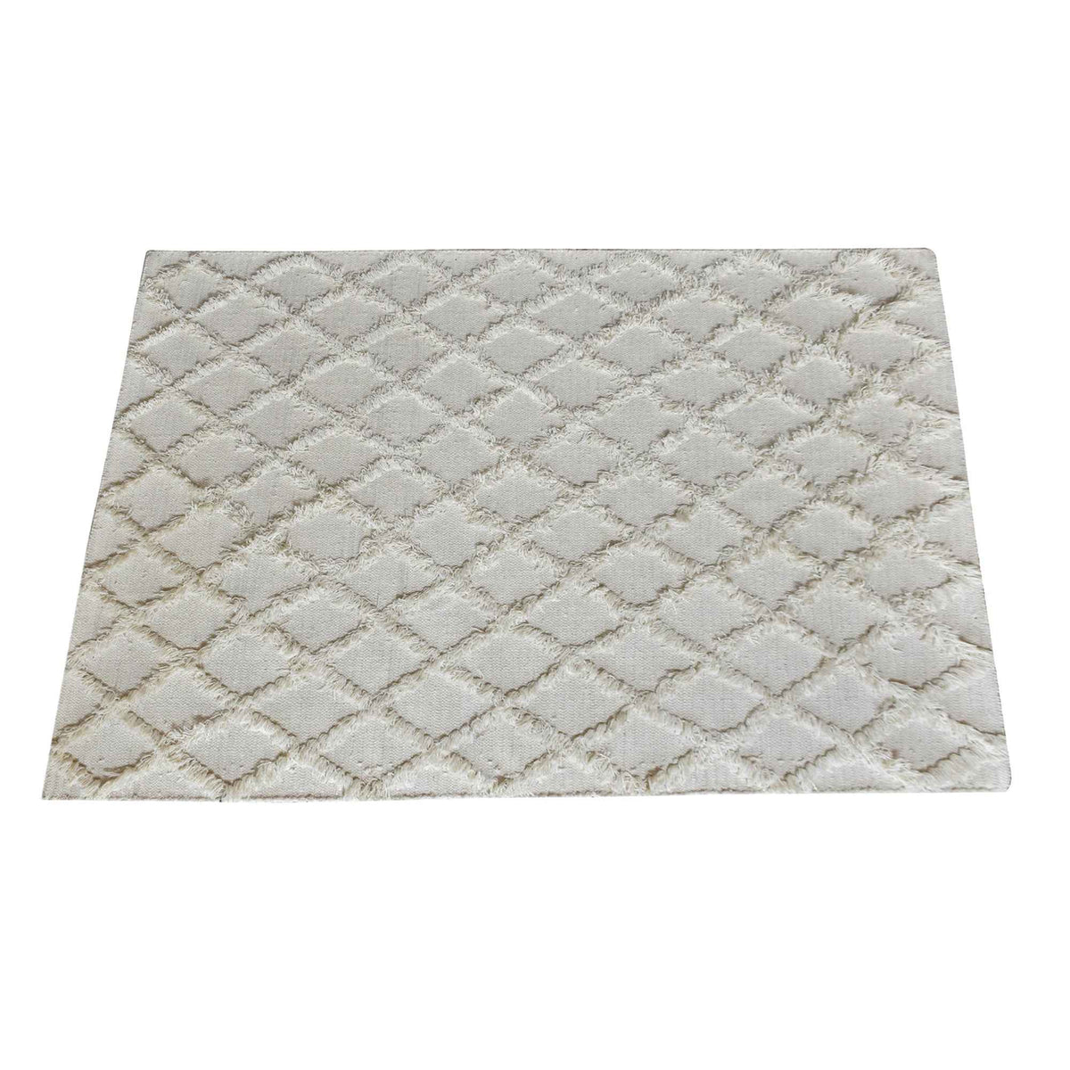 Monolith & Heart Jucar Flatwoven Wool & Linen Rug, Multiple Colours