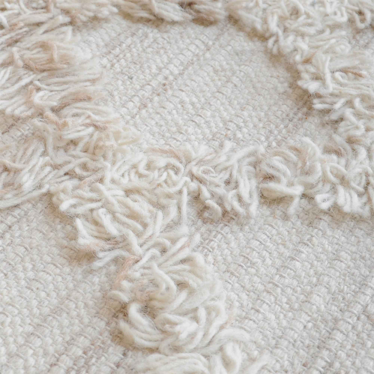 Monolith & Heart Jucar Flatwoven Wool & Linen Rug, Multiple Colours