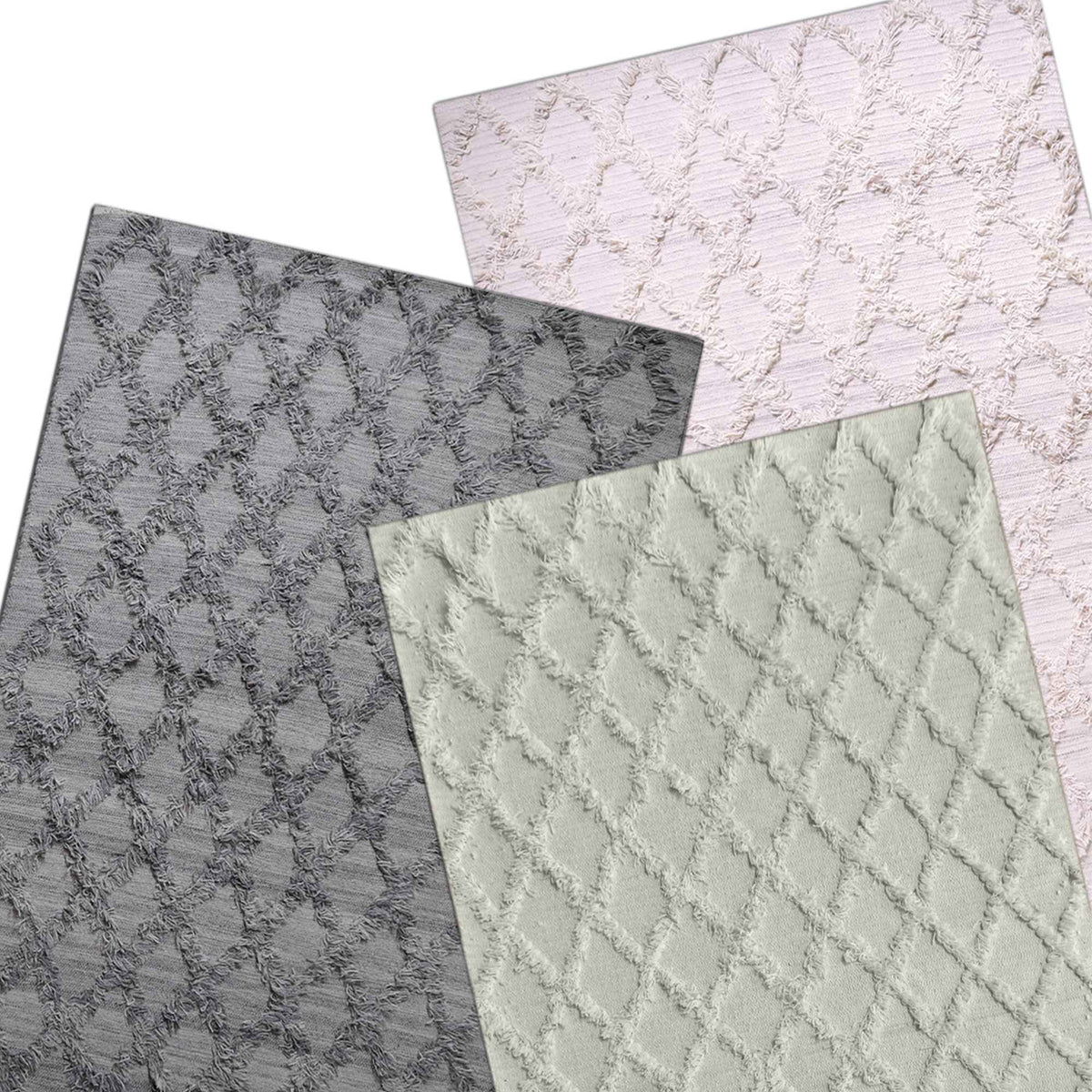 Monolith & Heart Jucar Flatwoven Wool & Linen Rug, Multiple Colours