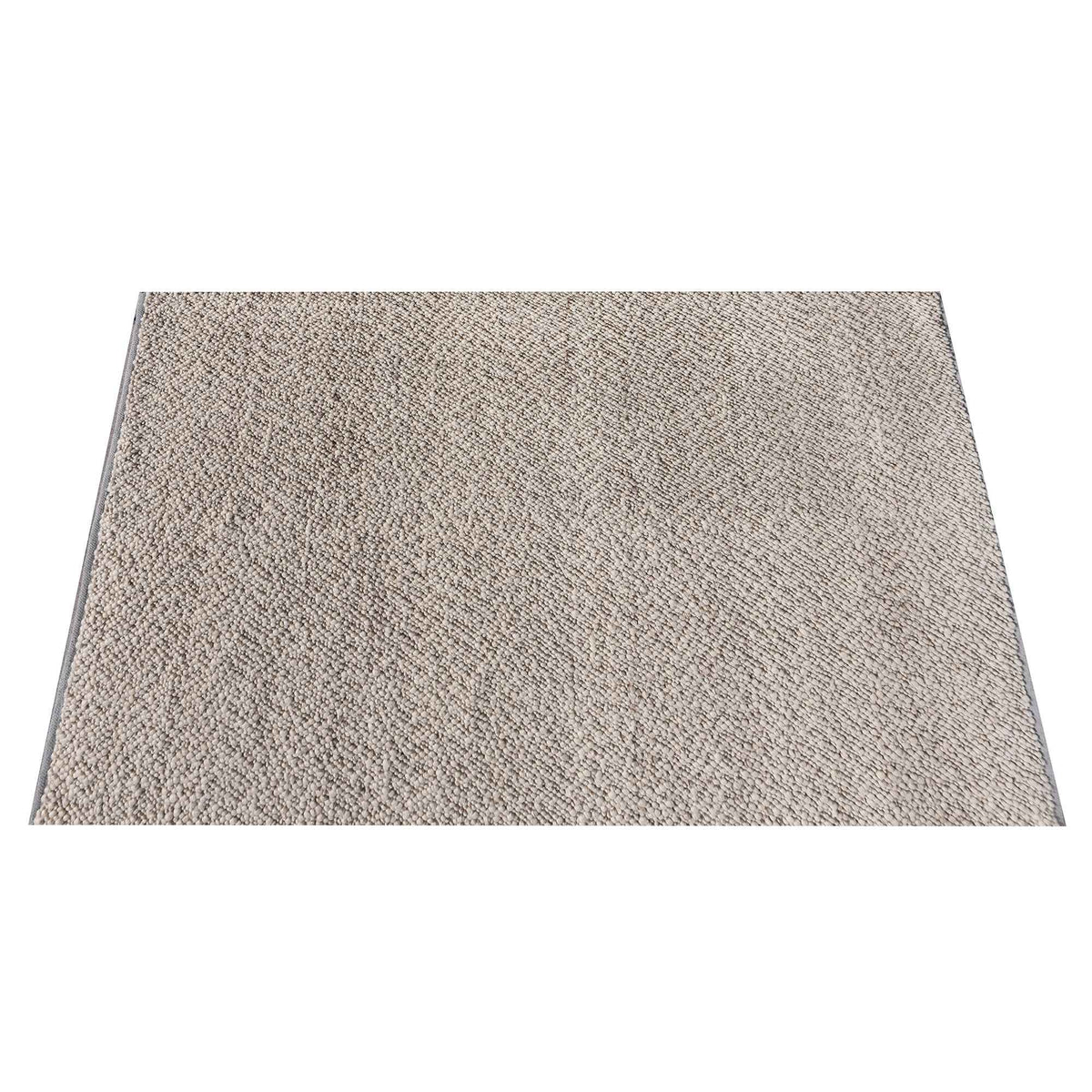 Monolith & Heart Katavia Hand-Woven Wool Rug, Beige