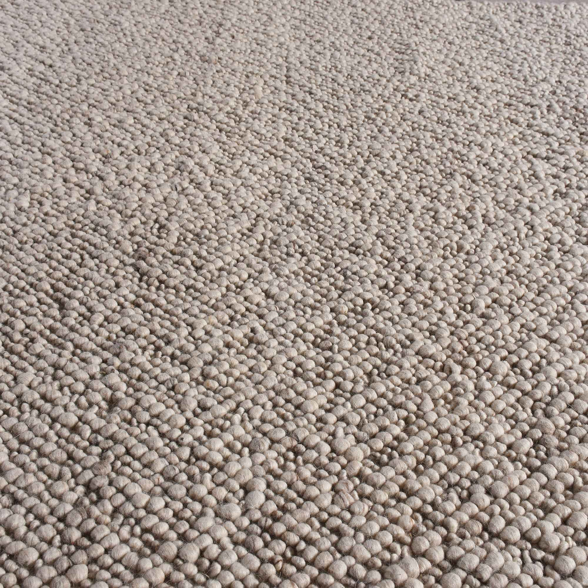 Monolith & Heart Katavia Hand-Woven Wool Rug, Beige