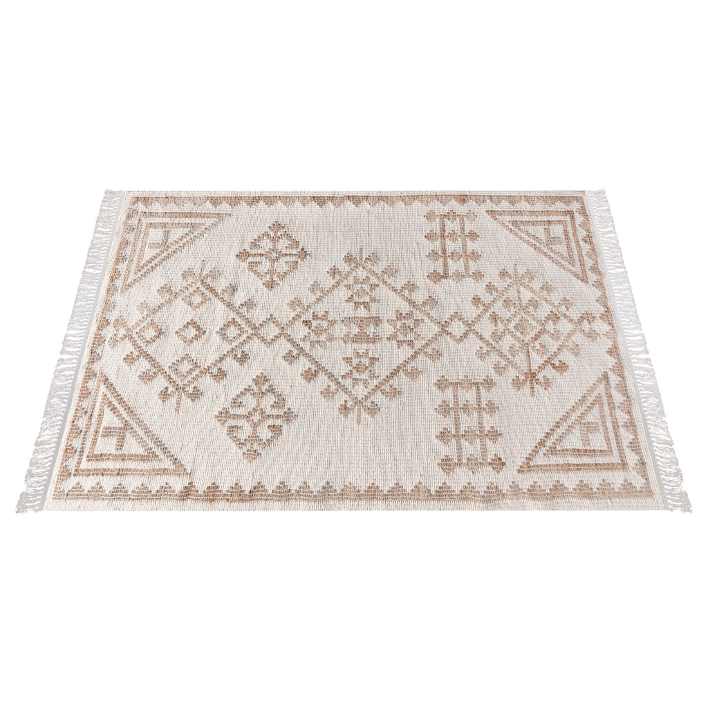 Area Rug, Bedroom Rug, Living Room Rug, Living Area Rug, Indian Rug, Office Carpet, Office Rug, Shop Rug Online, Jute, Wool, Natural, Natural White, Punja, Flat Weave, tribal