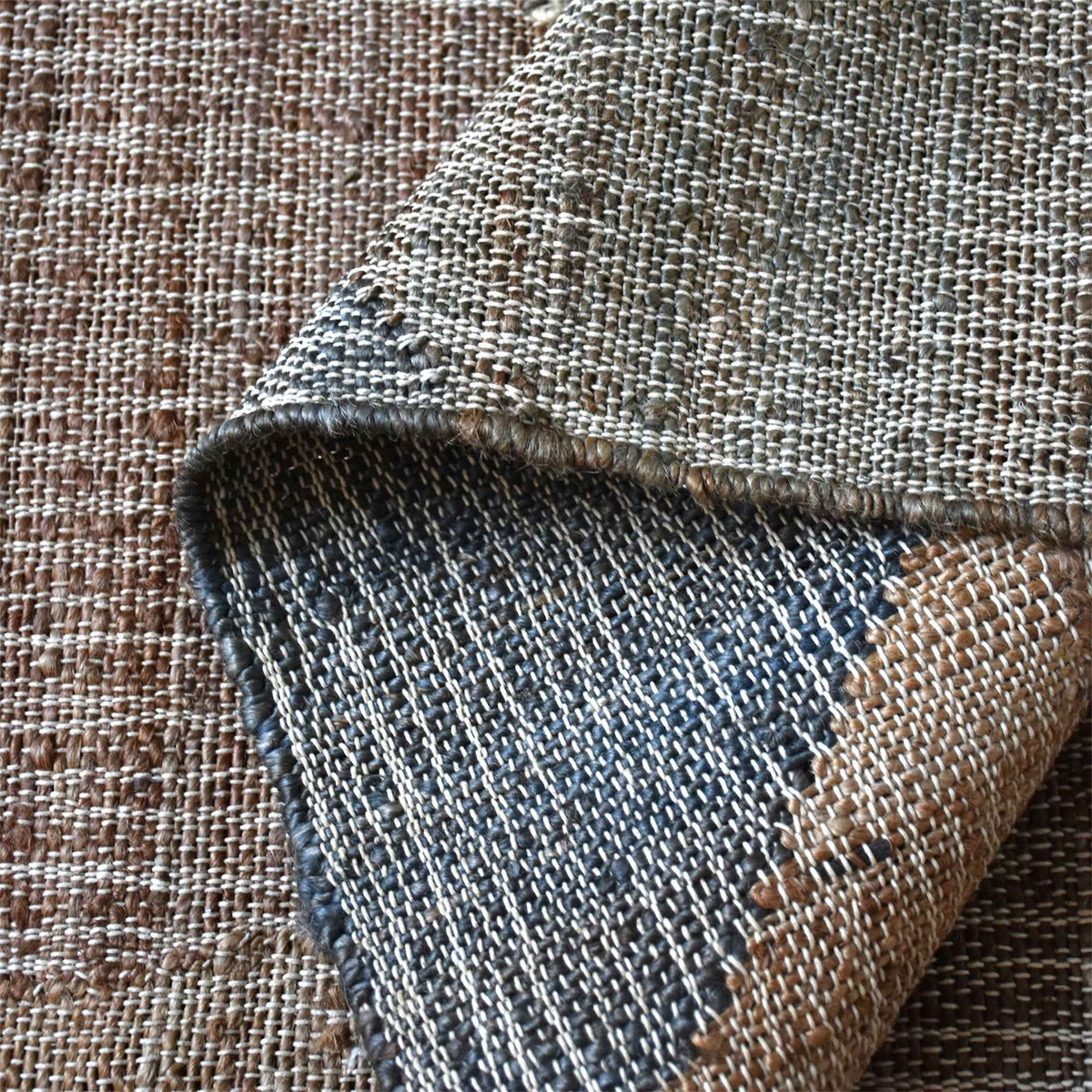 Monolith & Heart Laina Hand-Woven Hemp & Cotton Rug, Natural