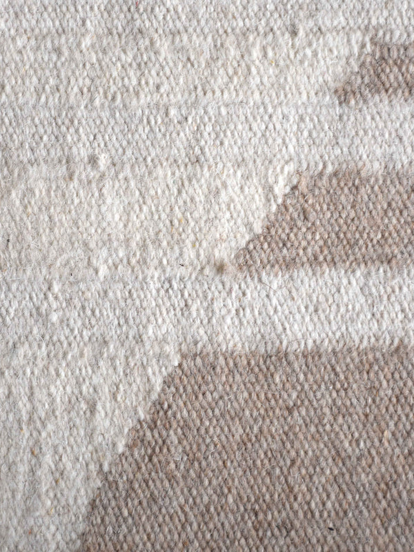 LARRABEE RUG - IVORY/BEIGE - HAND WOVEN - WOOL