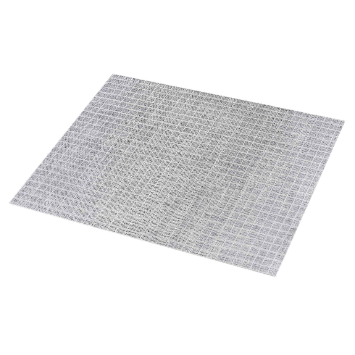 Monolith & Heart Laty Hand-Woven Recycled PET Rug, White & Grey