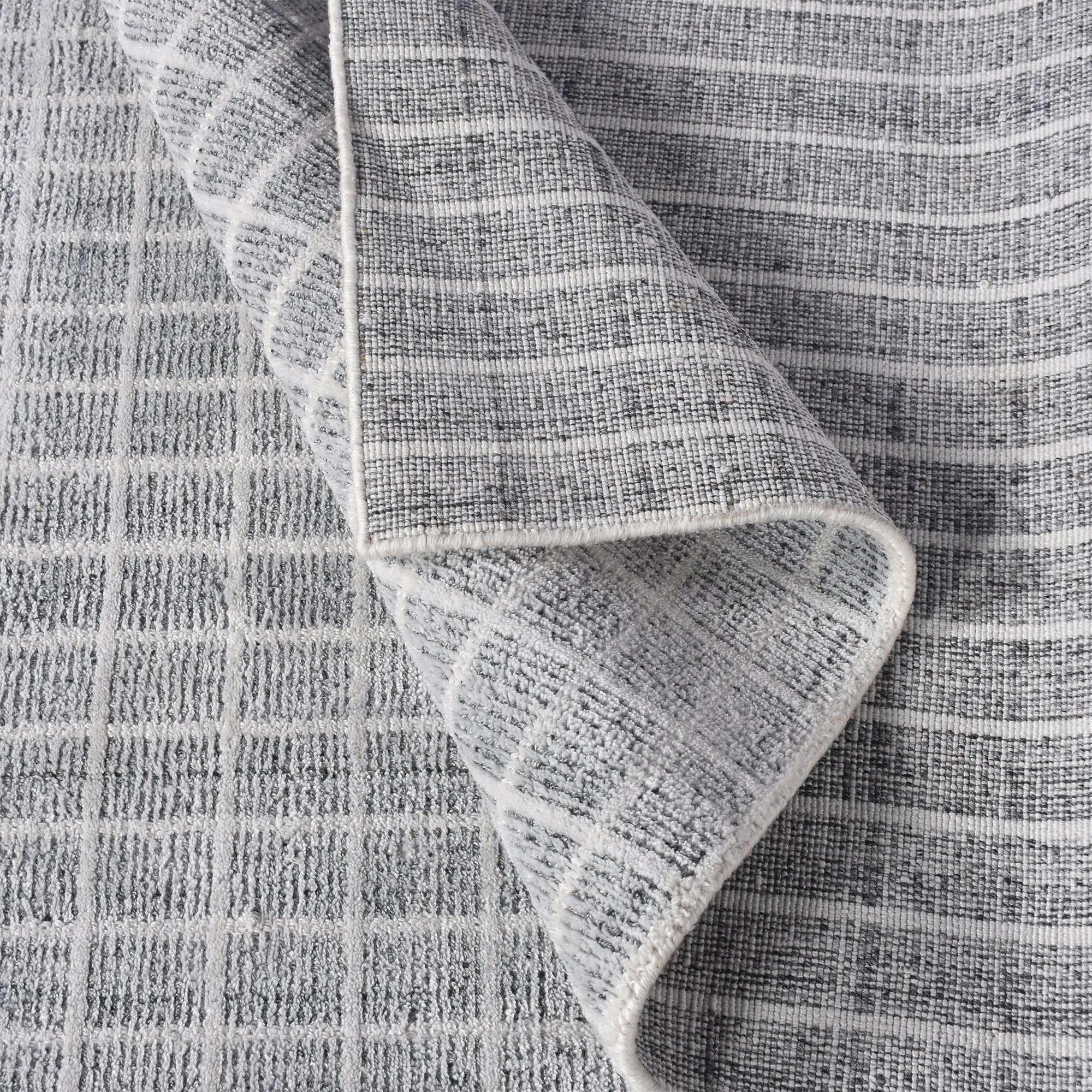 LATY RUG - PET - WHITE/GREY