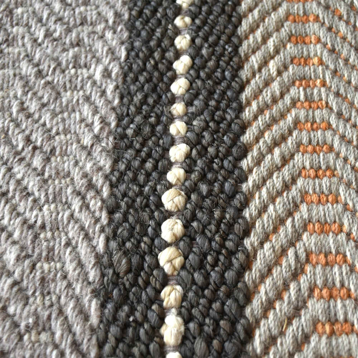 Monolith & Heart Layton Hand-Woven Hemp & Wool Rug, Multi