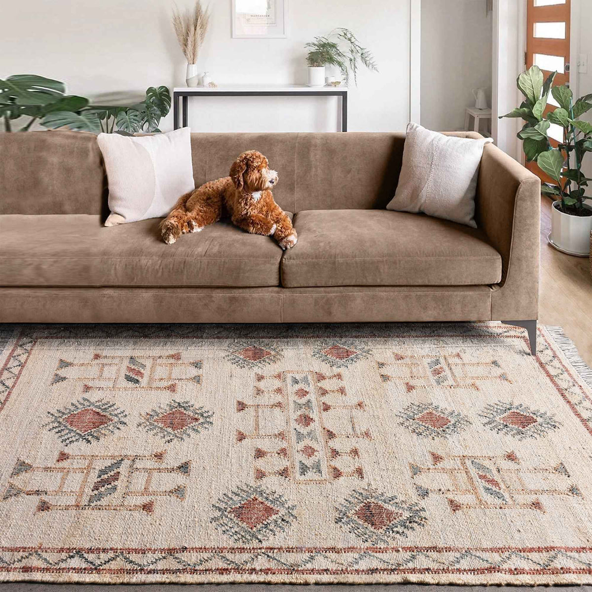 LEVSKI RUG - JUTE/ WOOL