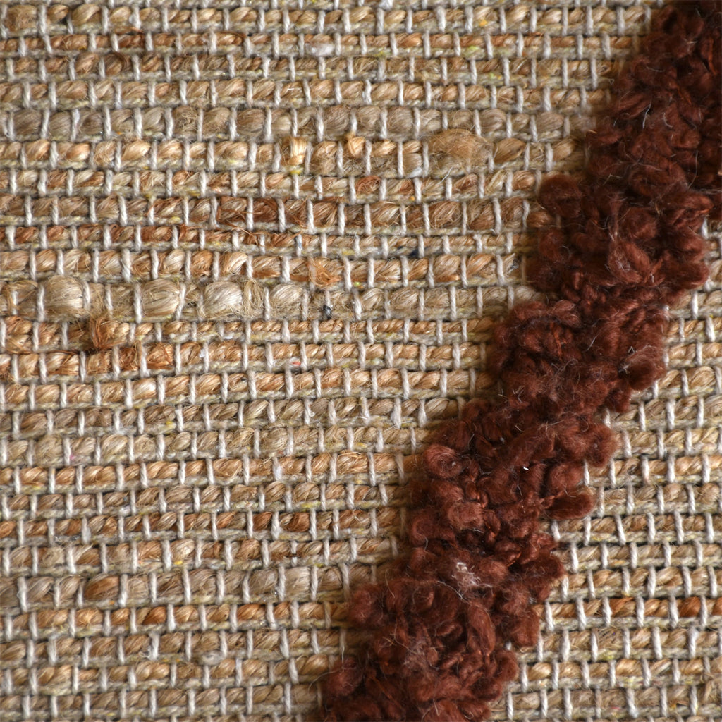 Area Rug, Bedroom Rug, Living Room Rug, Living Area Rug, Indian Rug, Office Carpet, Office Rug, Shop Rug Online, Pet, Hemp, Natural, Brown, Pitloom, All Loop, Geometrical