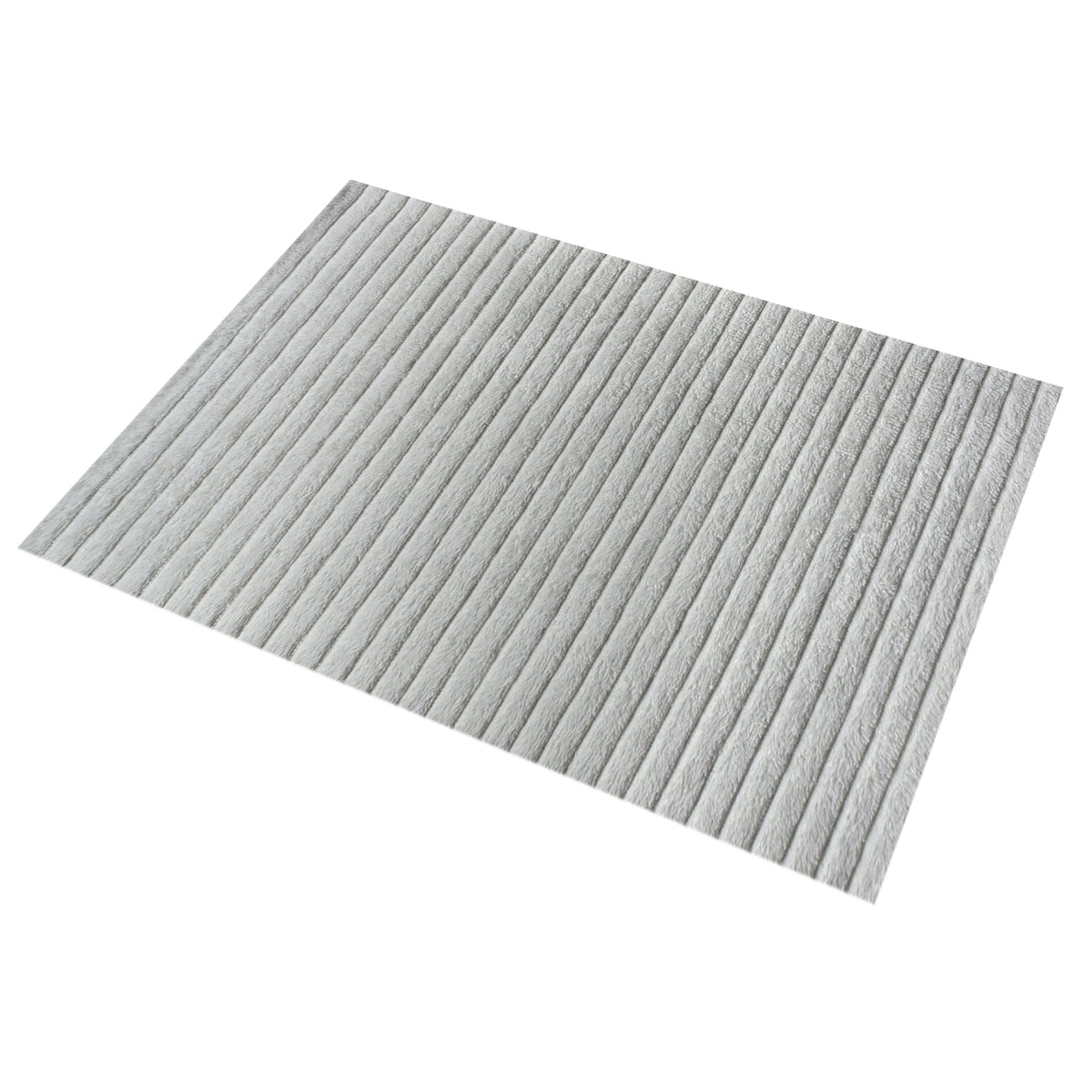 Monolith & Heart Lumot Hand-Woven New Zealand Wool Rug, Natural White