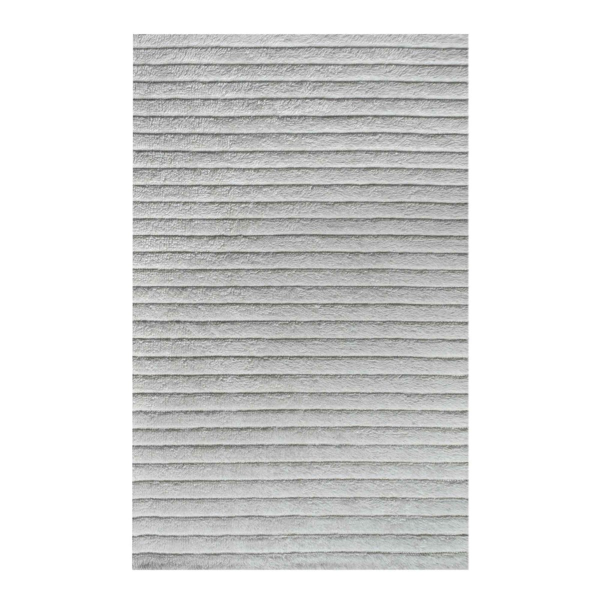 Monolith & Heart Lumot Hand-Woven New Zealand Wool Rug, Natural White