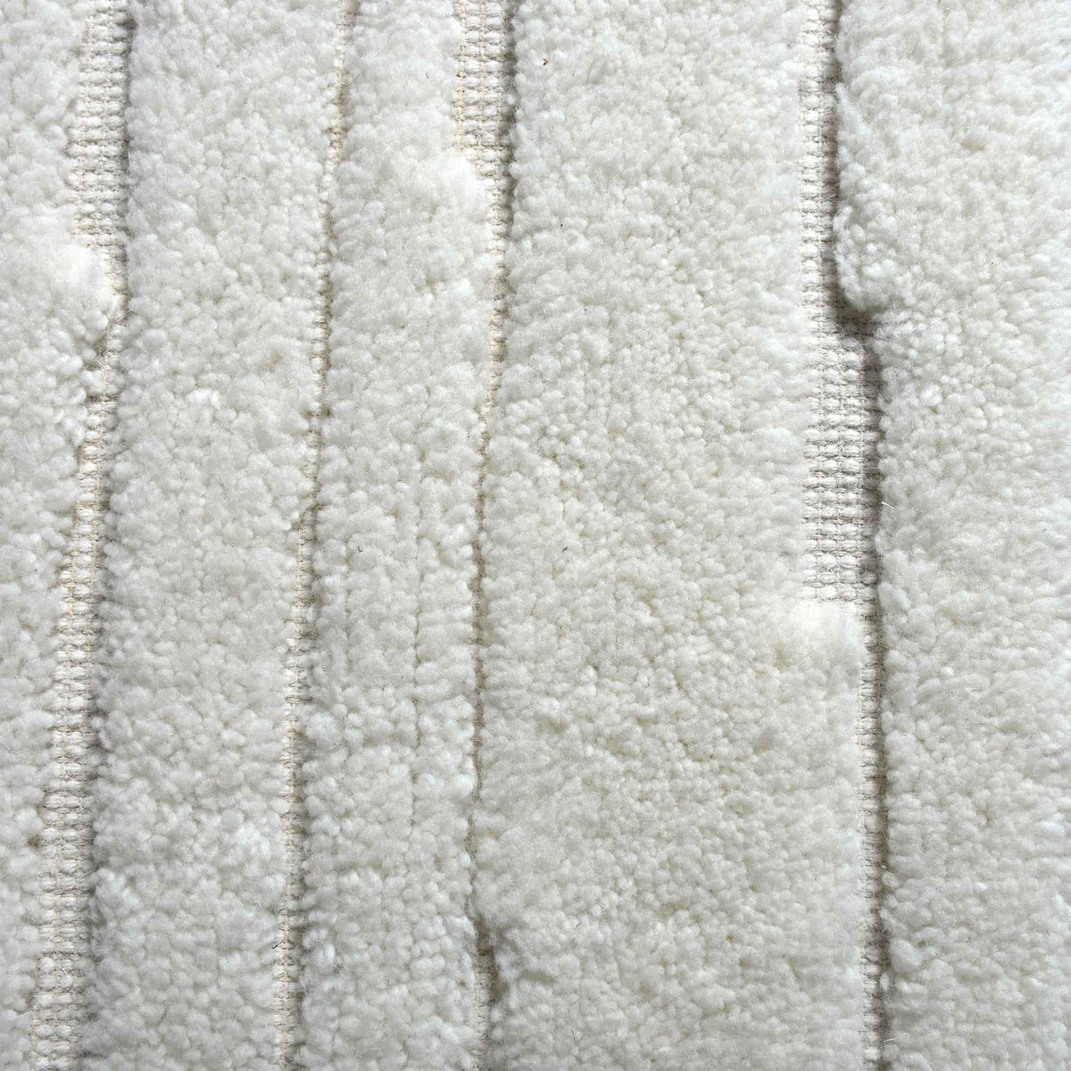 Monolith & Heart Lynden-II Hand-Woven New Zealand Wool Rug, Ivory