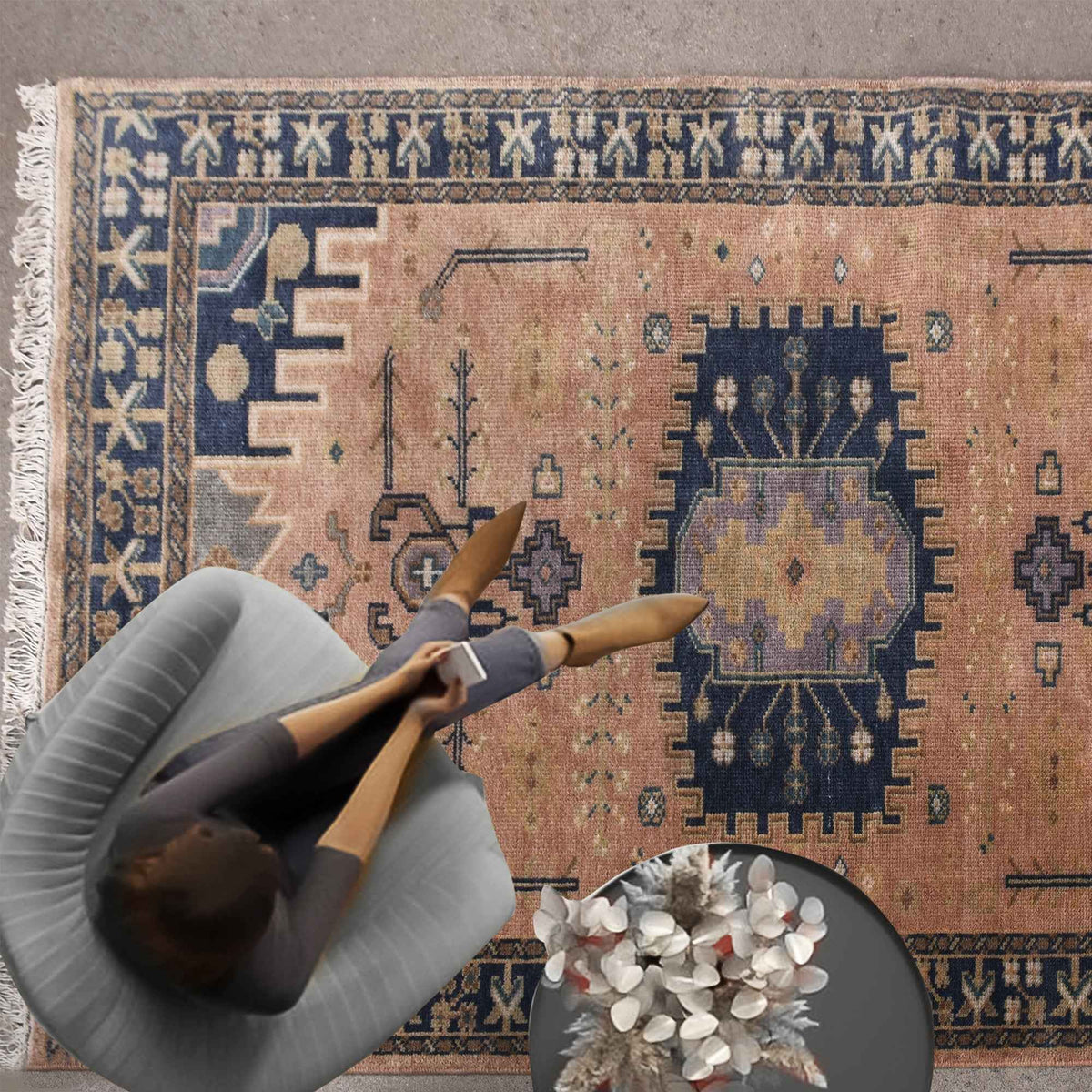MAJAN RUG - WOOL