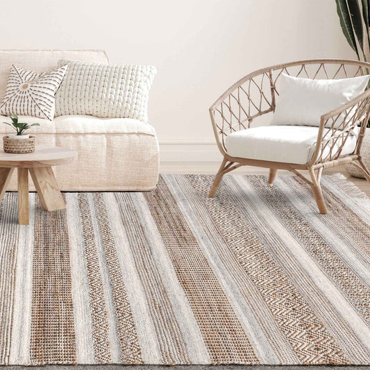 MAKANI RUG - JUTE/ WOOL