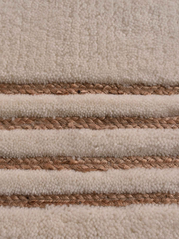 MANGIN RUG - NZ WOOL/ JUTE