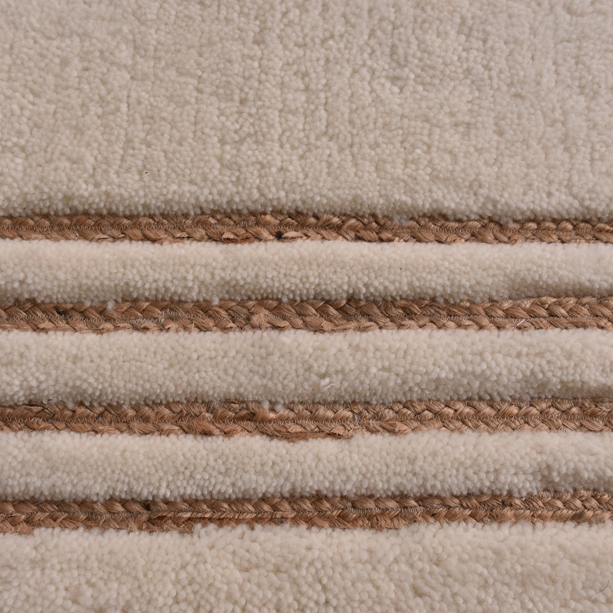 MANGIN RUG - NZ WOOL/ JUTE