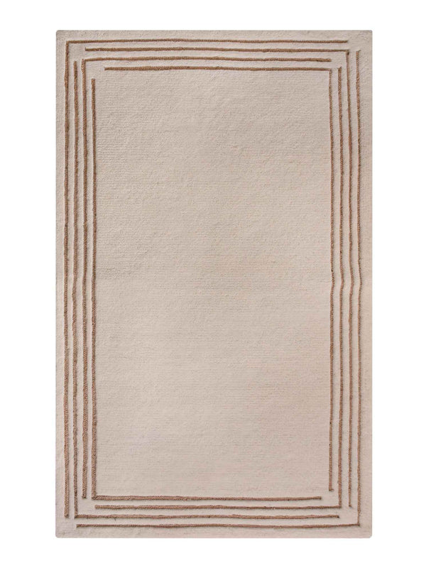 MANGIN RUG - NZ WOOL/ JUTE